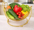 Premium Swinging Fruit & Vegetable Basket – Luxury Kitchen Organizer