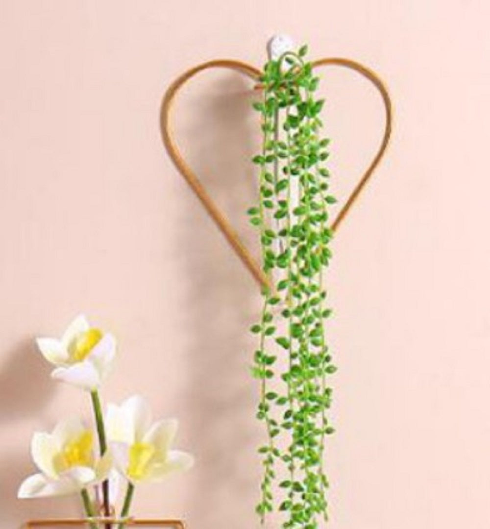 Glass Vase Home Decor Wall Decoration Iron Hanging Flower Vases Hydroponic Plants Container Wedding Decoration