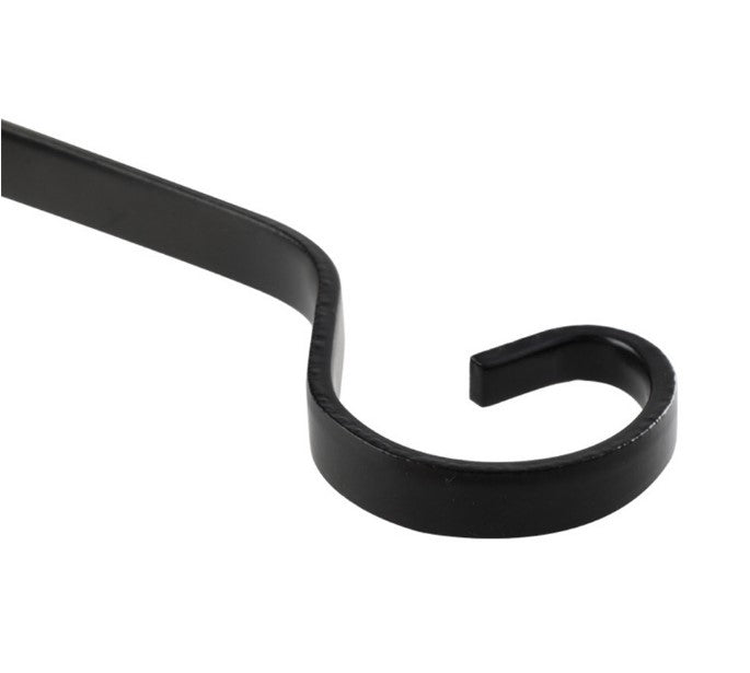 Wall-Mounted Plant Hanging Bracket – Heavy-Duty Metal Hook for Hanging Plants, Lanterns & Wind Chimes (Classic Black Finish)