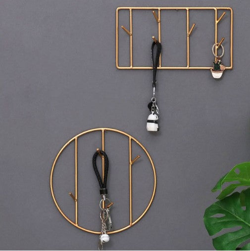 Iron Art Key Holder Wall Coat Hangers Home Decoration wall Hook