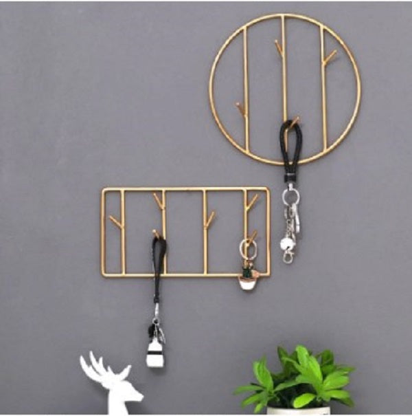 Iron Art Key Holder Wall Coat Hangers Home Decoration wall Hook