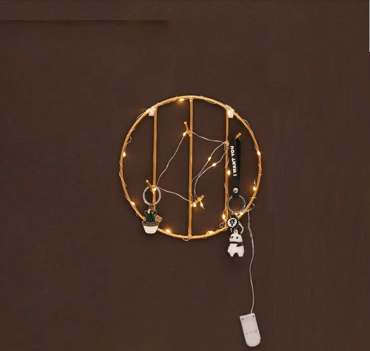 Iron Art Key Holder Wall Coat Hangers Home Decoration wall Hook