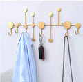 Wall Hook Organizer – Luxury Metal Hanger for Coats, Bags & Keys