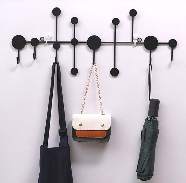 Wall Hook Organizer – Luxury Metal Hanger for Coats, Bags & Keys