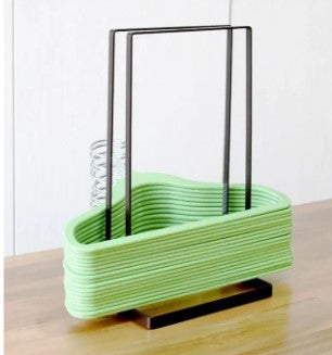 Mini Metal Modern Hanger Organizer Stand – Sleek & Durable Storage Solution for Laundry & Closets