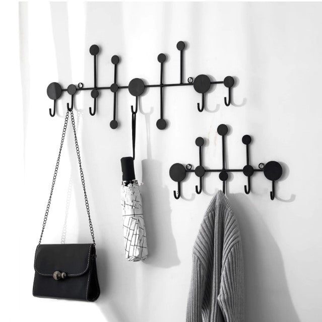 Luxury Fitting Room Coat Hooks For Wall Nordic Style Door Key Hat Hanger Rack Storage Iron Wall Hanging Hook Home Entrance Decor