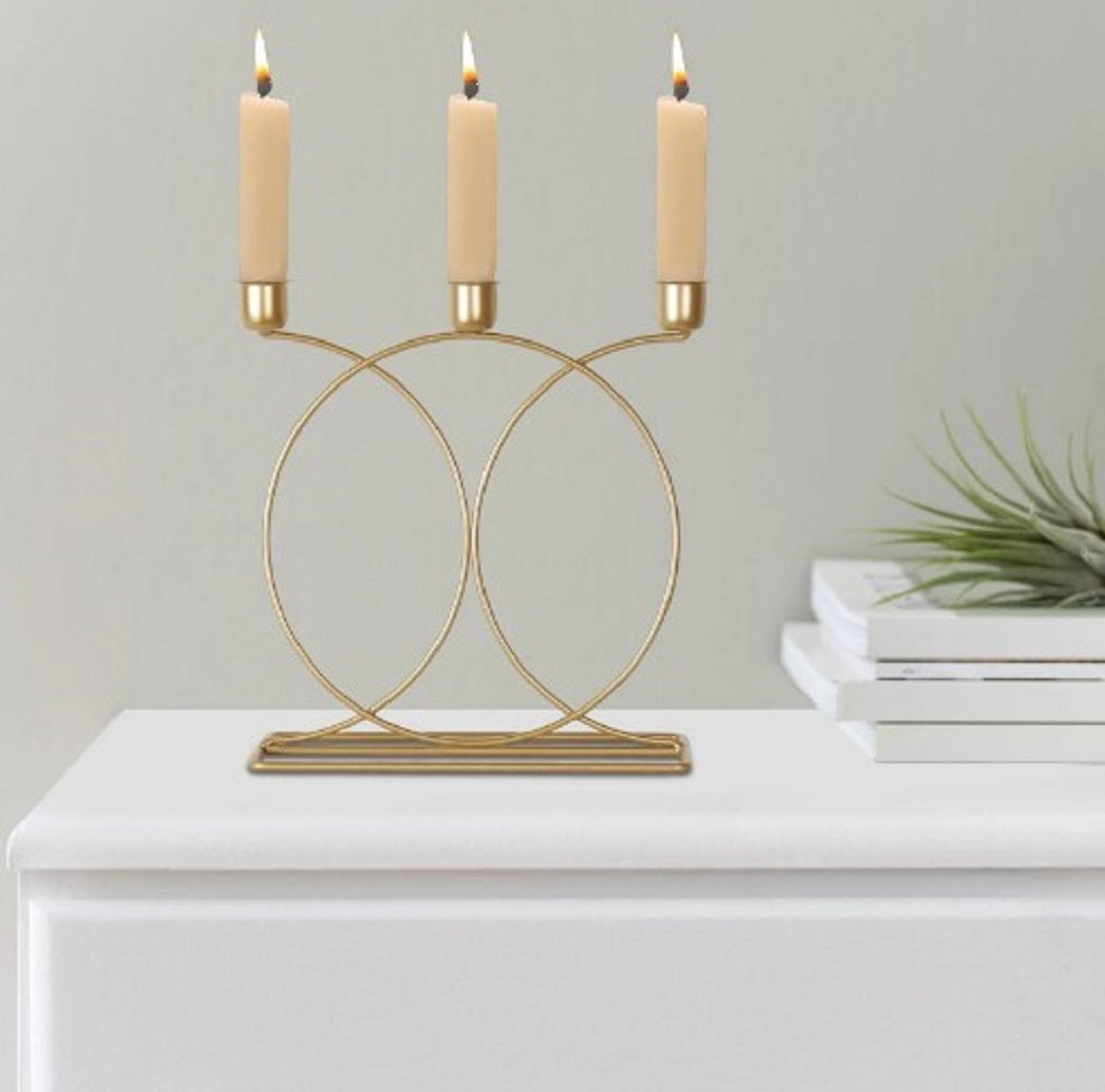Candle Holder Candlestick Props Candelabra for Wedding Tabletop Decor