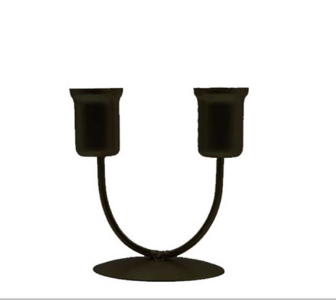 2 Arm Candelabra for Wedding Prayer Candlestick Candle Stand Dinning Table Centerpiece Decoration