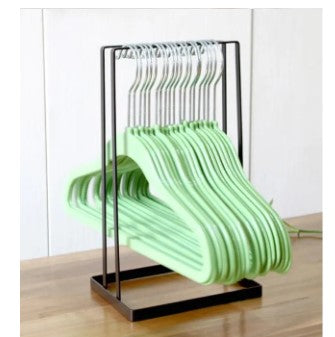 Mini Metal Modern Hanger Organizer Stand – Sleek & Durable Storage Solution for Laundry & Closets