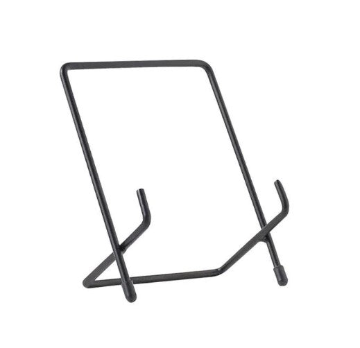 1pc Multi-Purpose Metal Display Stand - Adjustable Plate & Picture Frame Holder