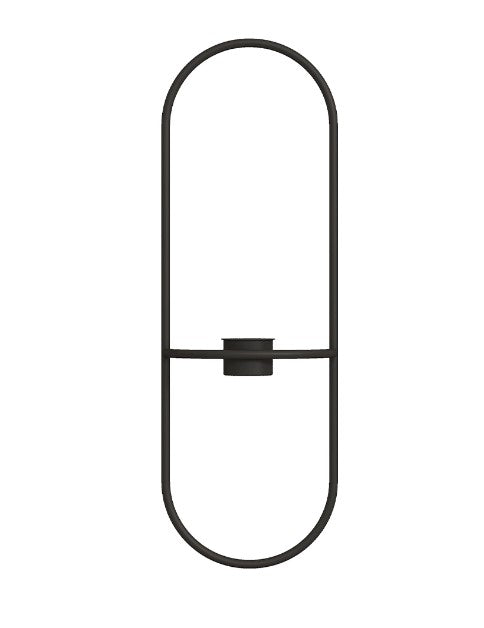 1pc Nordic Style Candle Holder Metal Wall Decorations