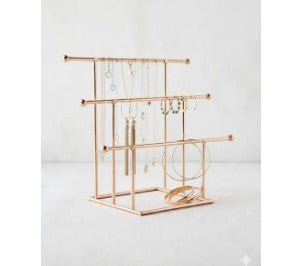 Bangle Stand & Earring Organizer - Multipurpose Jewelry Display Rack